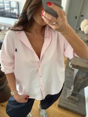 Polo Pamuklu Gömlek Soft Pembe