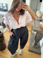 Polo Pamuklu Gömlek Soft Pembe