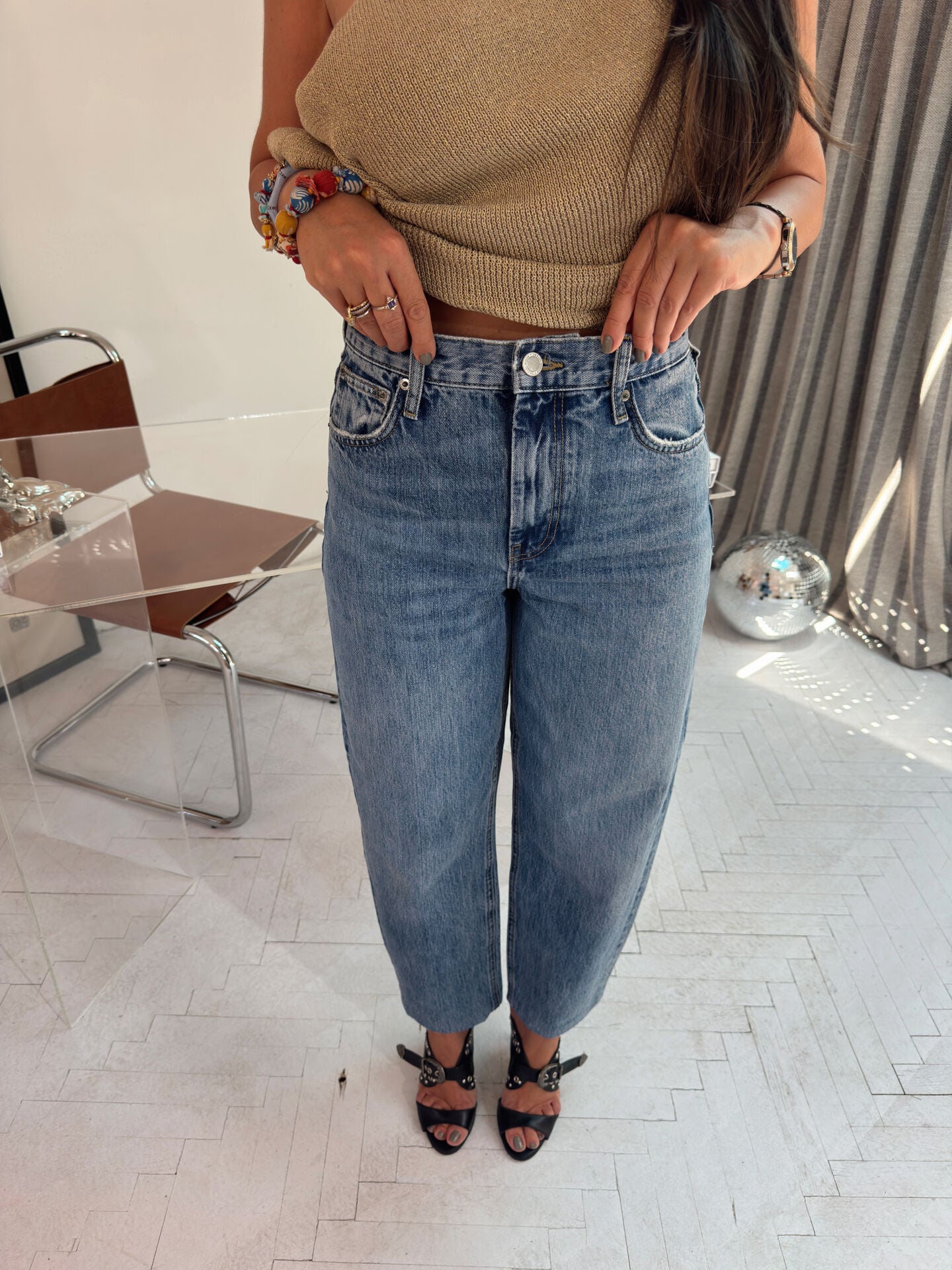 ZRA PENSLİ BALON KESİM JEAN