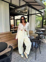 DANTELLİ FIRFIRLI HIRKA/BLUZ
