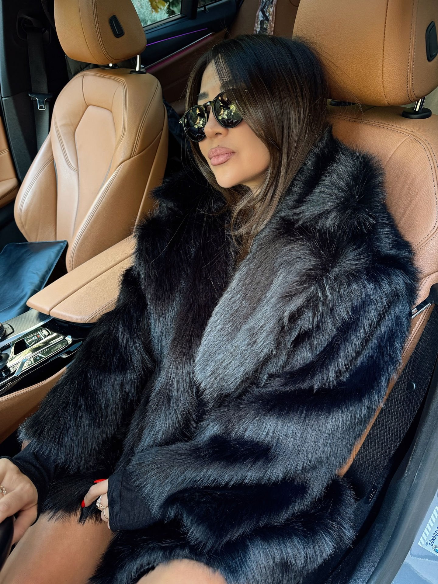 Siyah Exclusive Şal Yaka Kürk