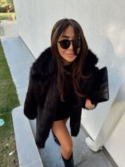 Siyah Exclusive Şal Yaka Kürk