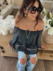 Swan İpek İthal Bluz