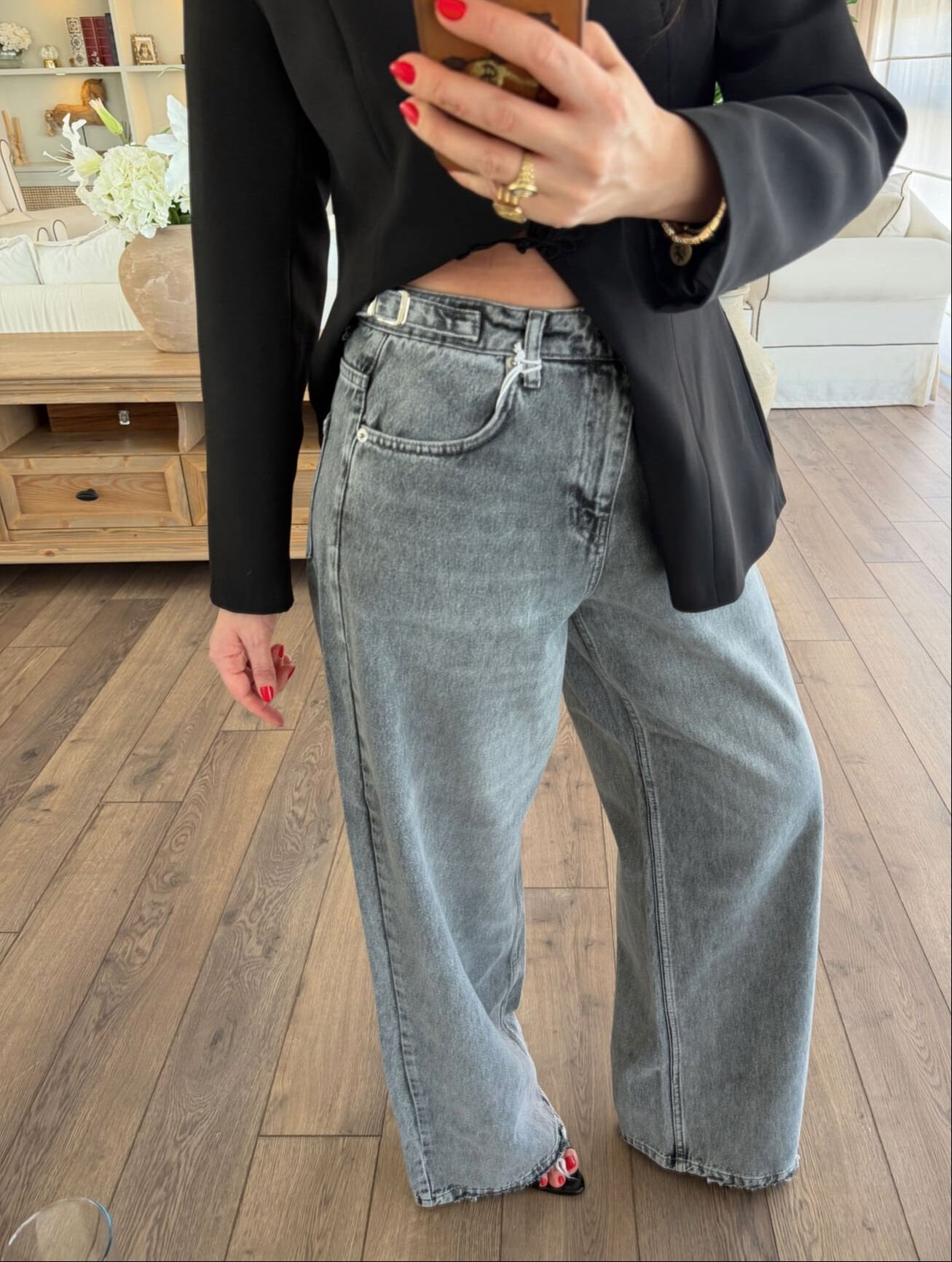 Maka Kemerli Tasarım Jean