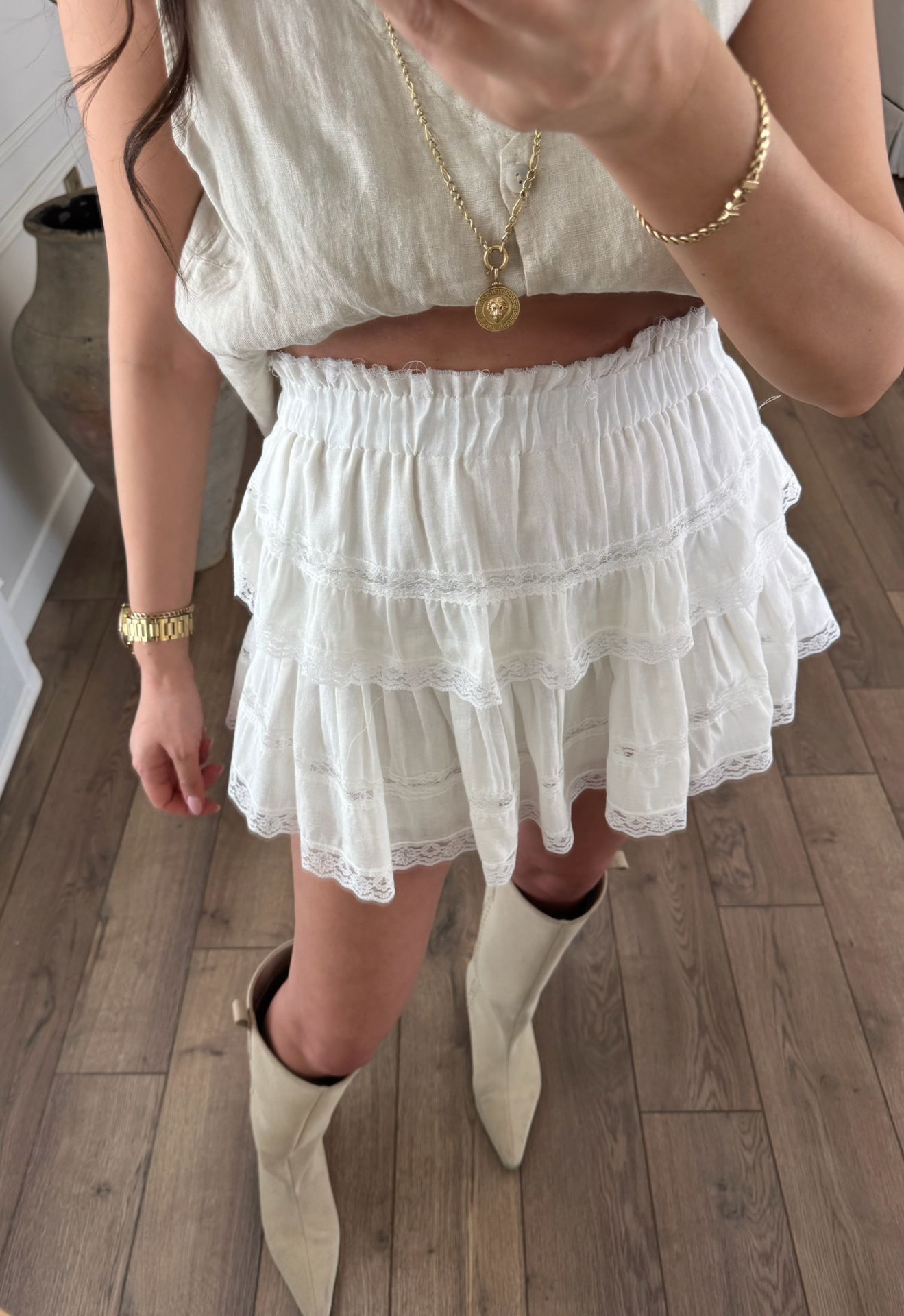 Dantelli lambada etek