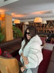 Kürklü ithal puffy mont