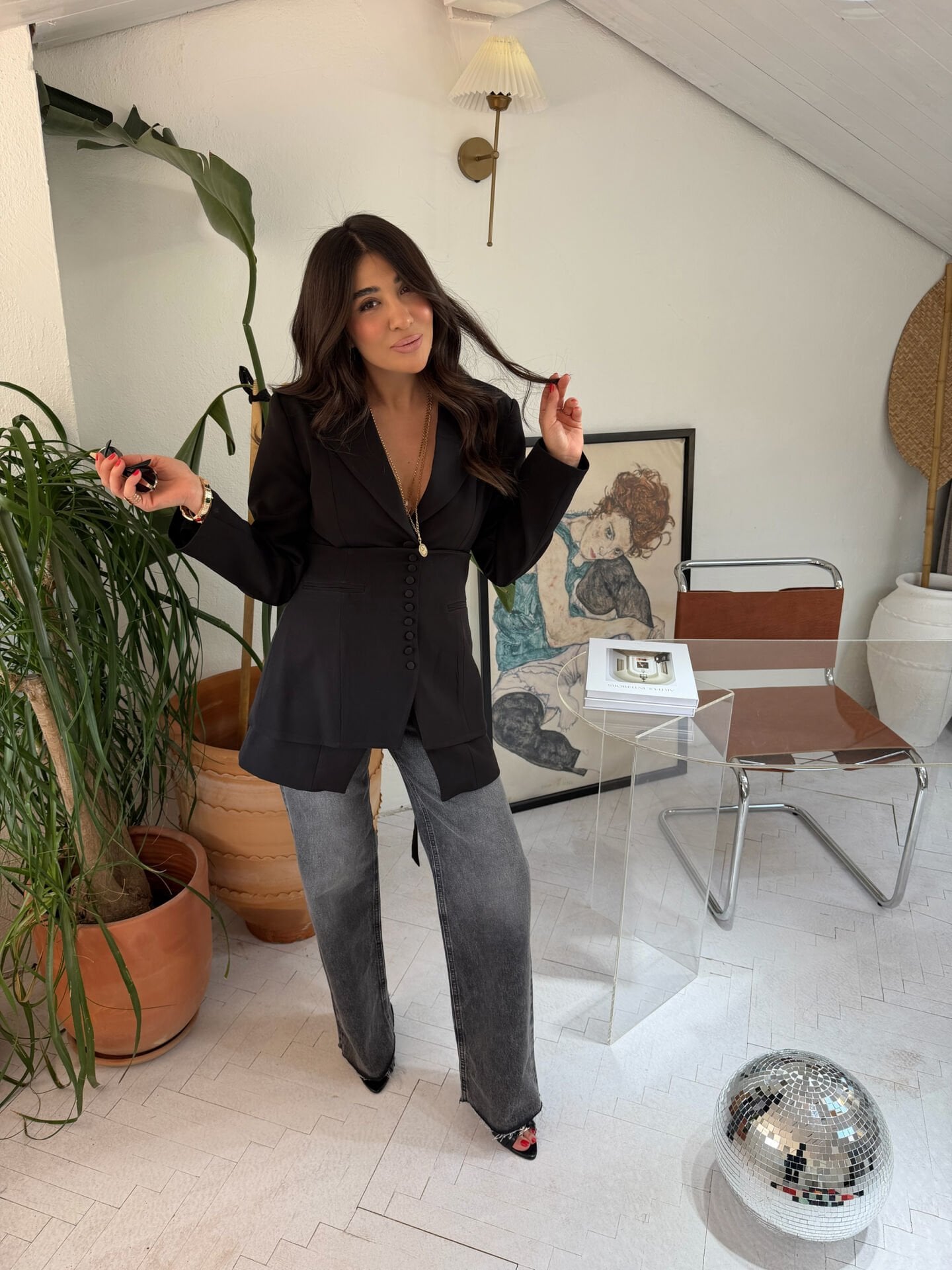 Korseli Tasarım Ceket