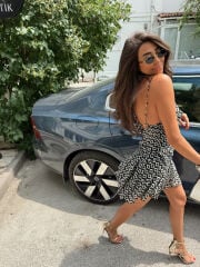 LAMBADA ŞİFON ELBİSE