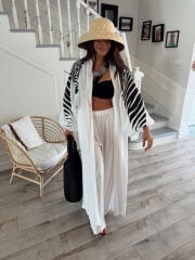 ZEBRA KİMONO PANTOLON İTHAL TAKIM