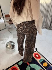 Leopar Barrel Jean