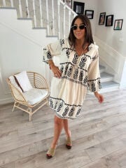 İTHAL %100 COTTON ELBİSE