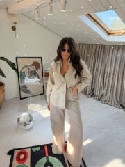 Zara Yıkamalı Kot Gömlek