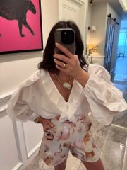 Massimo volanlı gömlek