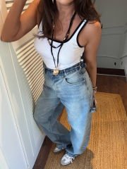 Kemerli Baggy Jean