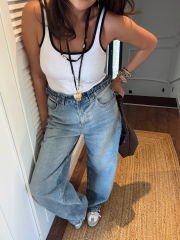 Kemerli Baggy Jean