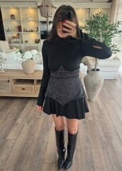 Korseli tasarım elbise