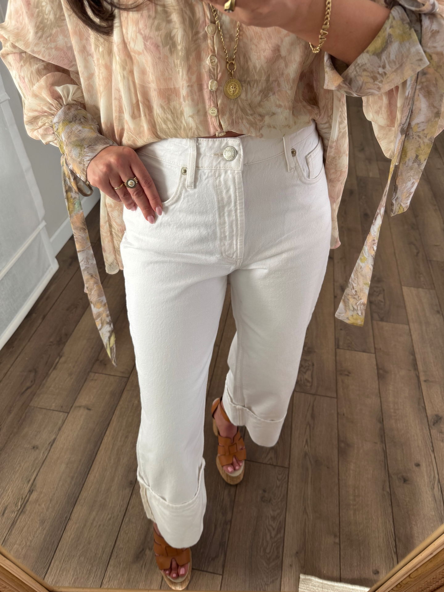 ZRA katlamalı jean