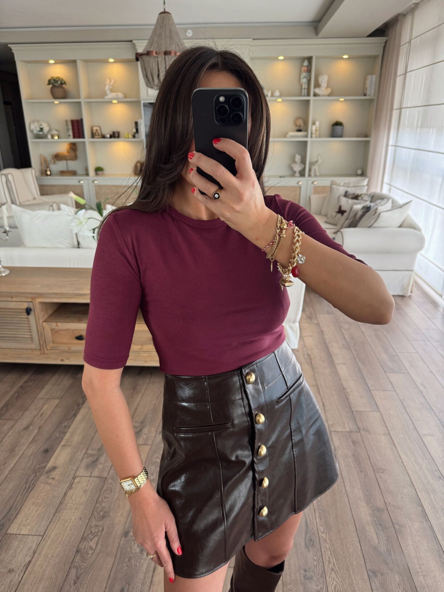 Yarım kol pamuklu basic