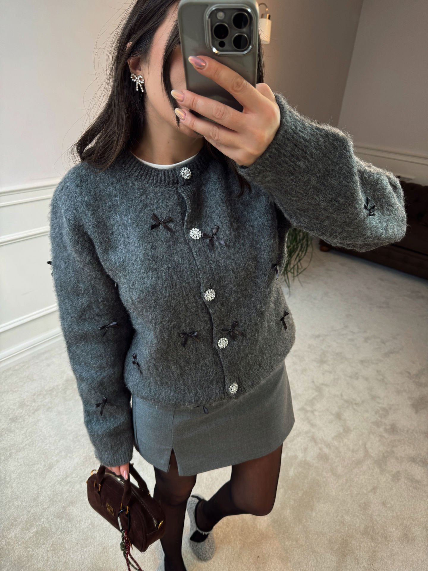Fiyonk detaylı soft hırka