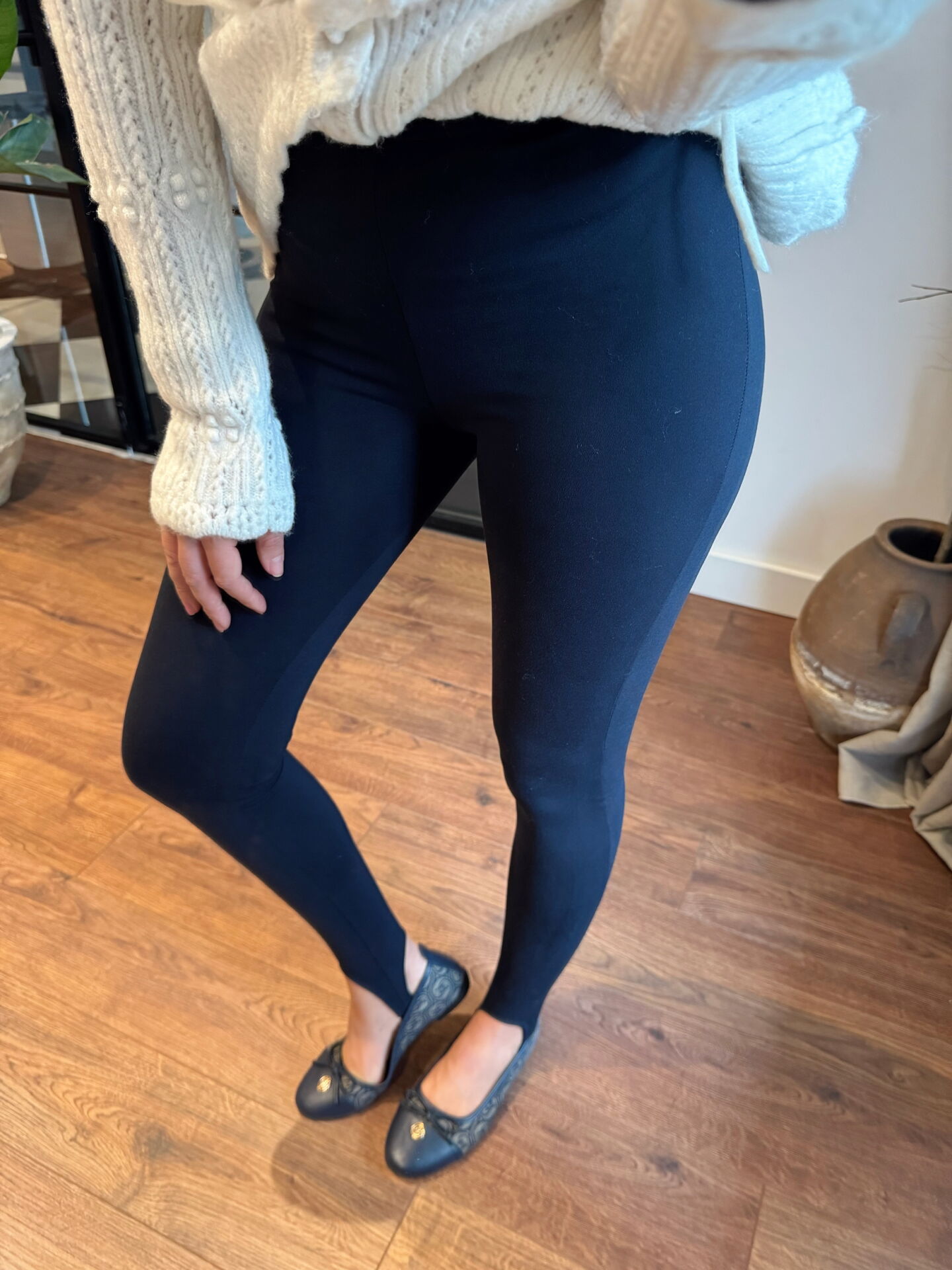 Lacivert binici tayt