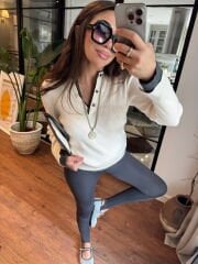 Çift kat görümlümü fitilli triko