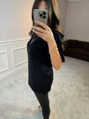 ZRA basic tshirt siyah