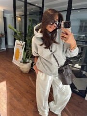 Yıldız armalı hoodie takım