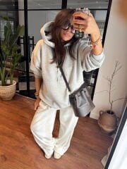 Yıldız armalı hoodie takım