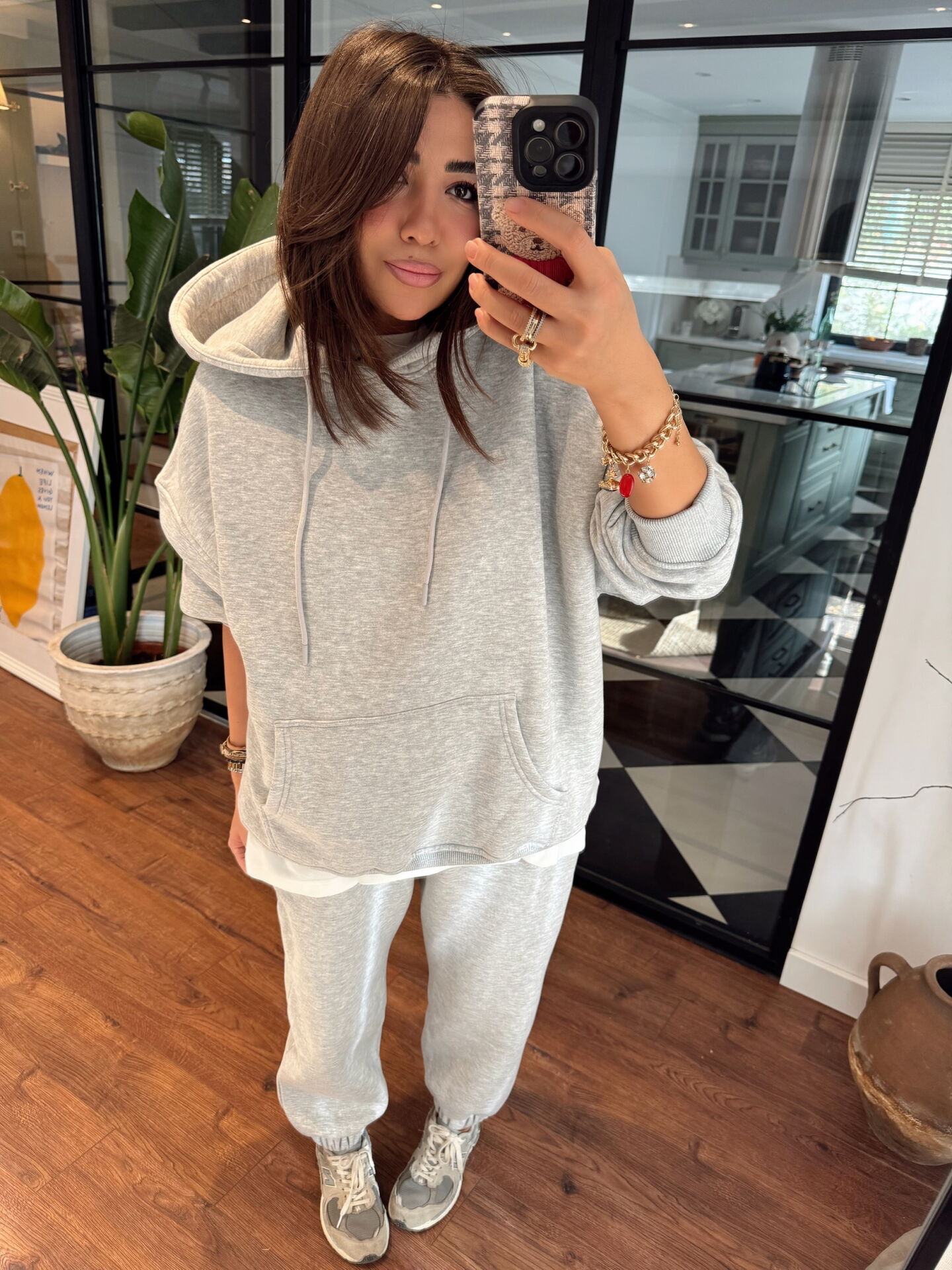 Mickey oyuncaklı hoodie takım