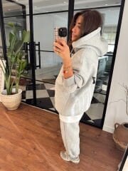 Mickey oyuncaklı hoodie takım