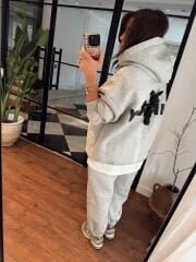 Mickey oyuncaklı hoodie takım