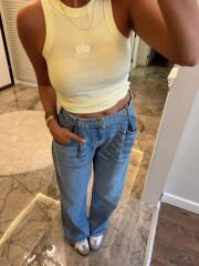 ZRA Pileli Baggy Jean