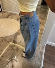 ZRA Pileli Baggy Jean