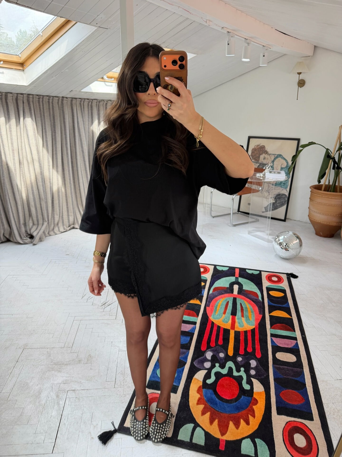 Dantelli Şort Etek