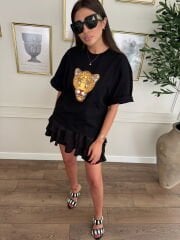 İşlemeli tshirt